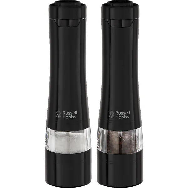 Мельницы для соли и перца Russell Hobbs Black ААх4, керамические жернова, черный