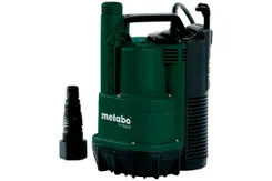 Насос погружной для чистой воды Metabo TP 7500 SI, 300Вт, 7500л/час, высота 6.5м, глубина 5м, 0.65бар, 4.2кг фото