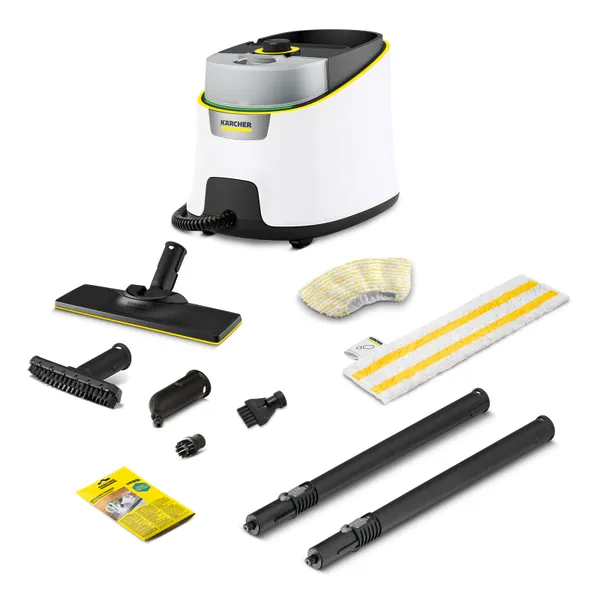 Пароочиститель Karcher SC 4 Deluxe, 2200Вт, 1300мл, 4Бар, белый цена в Украине