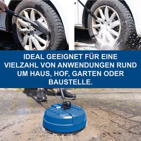 Мийка високого тиску Scheppach HCE2800, 230В/50Гц, 2.4 кВт, 180 бар, 480 л/год, IP X5, шланг 5м, котушка для шланга,10 аксесуарів, 12 кг купити онлайн