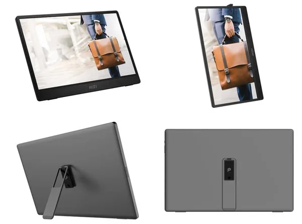 Монітор портативний MSI 15.6" PRO MP161-E2 mHDMI, 2xUSB-C, MM, IPS, Cover