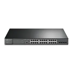 Комутатор TP-LINK SG3428MP 24xGE (24 PoE), 4xSFP, 384Вт Керований L2 фото