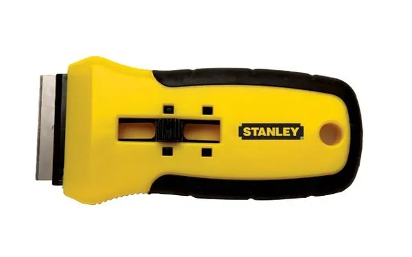Скребок для стекол и керамической плитки Stanley Glass Tile Scraper, 43x135.5мм, 5 лезвий