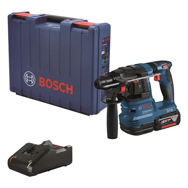 Перфоратор акумуляторний Bosch GBH 185-LI SDS-Plus 18В акб 1х4А·год 1.9Дж 2.3кг