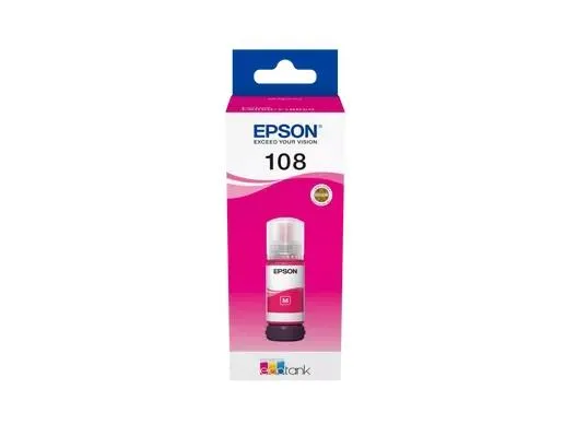 Контейнер з чорнилом Epson 108 EcoTank L8050/L18050 magenta