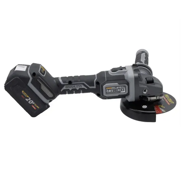 Безщіткова акумуляторна шліфмашина 125 мм Procraft Industrial AG125B (без АКБ та ЗП) Kick back control купити в Україні