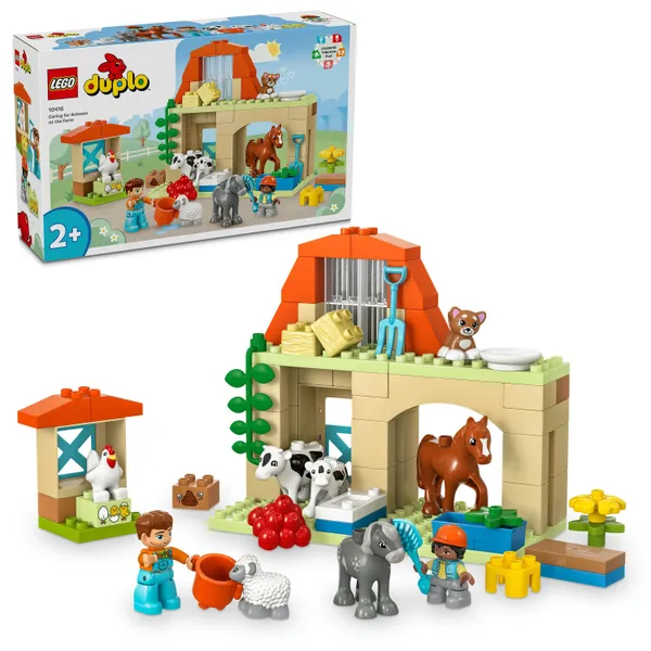 Конструктор LEGO DUPLO Town Уход за животными на ферме