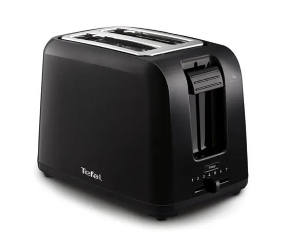 Тостер Tefal Vita 800Вт, пластик, черный