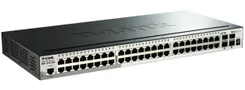 Коммутатор D-Link DGS-1510-52X 48xGE, 4xSFP+, SmartPro фото