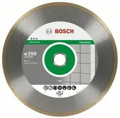 Диск алмазний Bosch Standard for Ceramic, 250х25.4мм фото