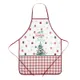 Фартук ARDESTO Christmas Tree 60х80см, 100% полиэстер, зеленый