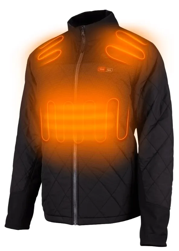 Куртка з підігрівом з капюшоном MILWAUKEE, M12 HPJBL2-0 чорна (розмір XXL) цена в Украине