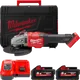 Шліфмашина кутова акумуляторна MILWAUKEE, M18 FHSAG125XB-552X, діаметр 125 мм (+ заряд.пристрій, 2 а