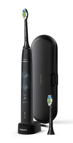 Щетка зубная электр. Philips Sonicare ProtectiveClean 5100, 62т. колеб/мин, насадок-1, футляр, черный фото