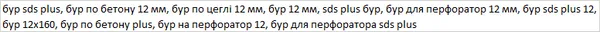 Бур по бетону 12×160 мм SDS-Plus Maxidrill 212-160 купить в Украине