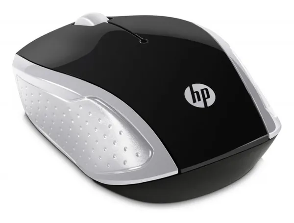 Мышь HP  200, WL, pike silver