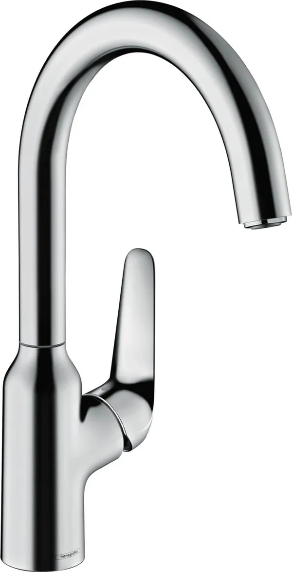 Смеситель для кухни Hansgrohe Focus M42, дл.излива - 204мм, поворотный, 1 рычаг, KM220, хром