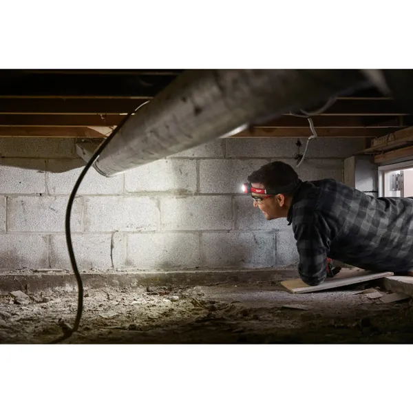 Купити Акумуляторний ліхтар налобний IR HL450 (Micro-USB) Milwaukee 450 люменів зі знижкою