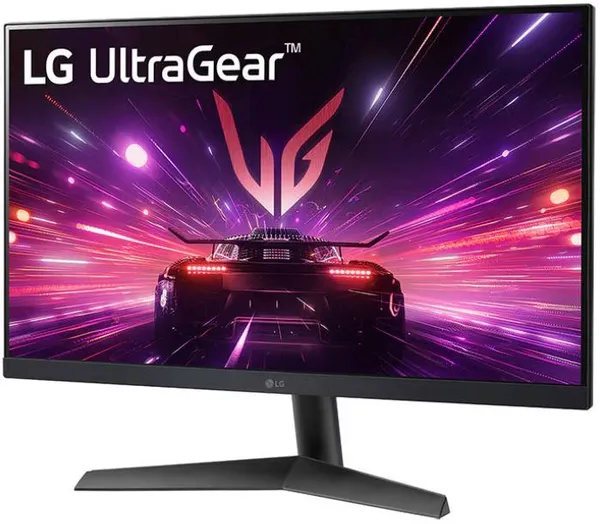 Монітор LG 23.8" 24GS60F-B HDMI, DP, Audio, IPS, 180Hz, 1ms, sRGB 99%, G-SYNC, FreeSync, HDR10