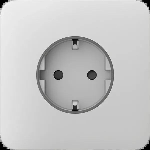 Передняя панель для встраиваемой розетки Ajax SoloCover for Outlet Basic, белый