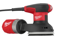 Шліфмашина ексцентрикова MILWAUKEE, ROS 125 E, 300Вт, 125мм (+шліфпапір, пилозбірник, кабель, сумка для інструментів) фото
