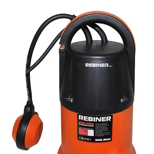 Замовити Дренажний насос Rebiner RWP-1150S з поплавком (для чистої води) з доставкою