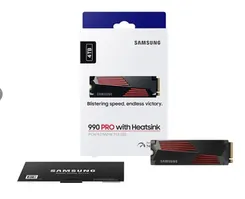 Накопичувач SSD Samsung M.2 4TB PCIe 4.0 990PRO + радіатор фото