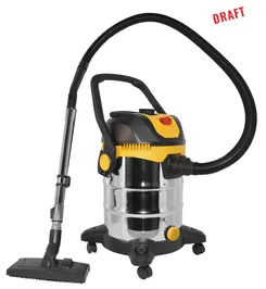 Пылесос профессиональный 2E PowerClean 30S 1200Вт 17кПа контейнер 30л розетка 220В/2000Вт влажная/сухая уборка функция воздуходувки IPX4 6.3кг фото