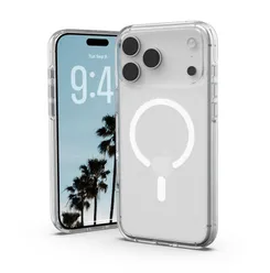 Чехол UAG для iPhone 17 Pro, Scout Clear MagSafe, Ice/White фото