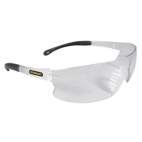 Очки защитные Stanley, резиновые скобки, поликарбонат, прозрачные