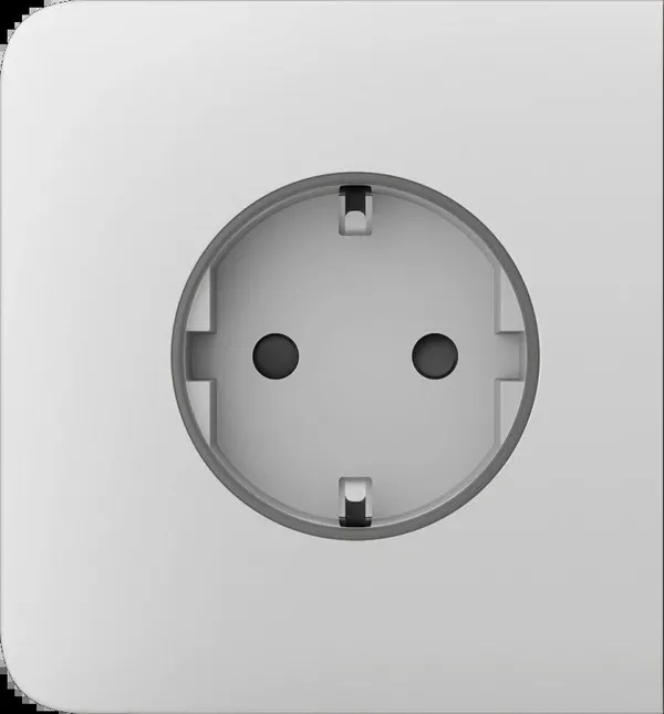 Боковая панель для встраиваемой розетки Ajax SideCover for Outlet Basic, белый