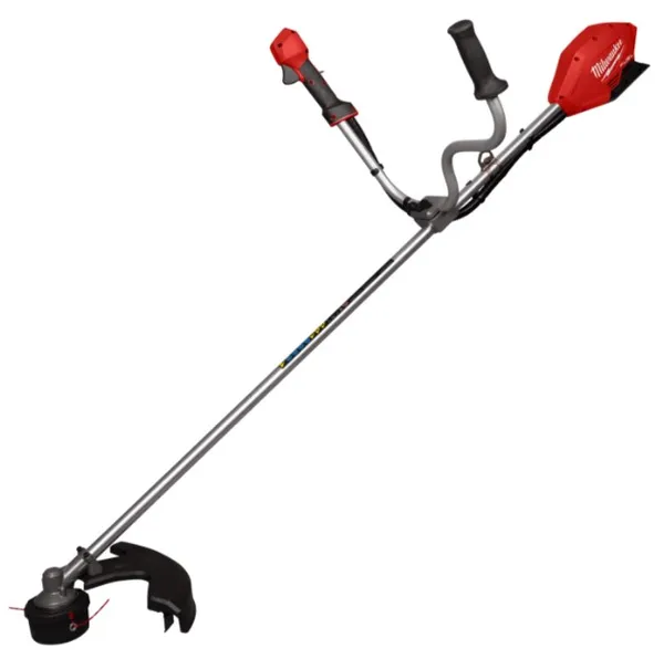 Коса акумуляторна безщіткова Milwaukee M18 FBCU-0 FUEL (+ ніж з 4 лезами, ключ T30, ранцева підвіска)