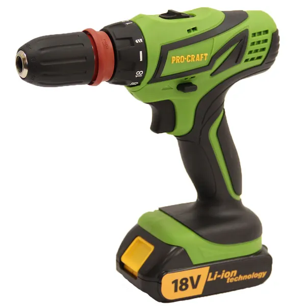 Аккумуляторный шуруповерт Procraft PA 18 Pro DFR цена в Украине