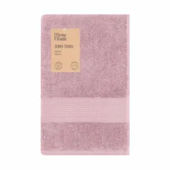 Полотенце махровое ARDESTO SuperSoft 70х140см, 100% хлопок, розовый фото