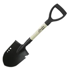 Лопата саперная штыковая (туристическая) Garden с деревянной рукояткою польская фото