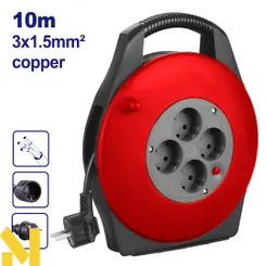 Удлинитель на катушке EMTOP EMEJ8375 фото