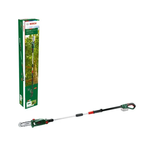 Купить Пила цепная аккумуляторная Bosch UniversalChainPole 18В 210-260см шина 20см 3.6кг без АКБ и ЗП
