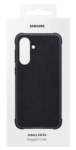 Чехол Samsung для Galaxy A36 (A366), Rugged case, черный