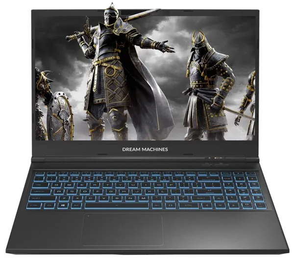 Ноутбук Dream Machines RG3060-15 15.6FHD IPS, Intel i5-12500H, 16GB, F1TB, NVD3060-6, DOS, черный