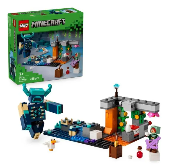 Конструктор LEGO Minecraft Встреча с Защитником