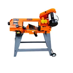 Верстат стрічкопильний GFW 5012 220В 550Вт макс.різ 90/45градус d115/70мм швид.полотна 21-30-44м/хв фото