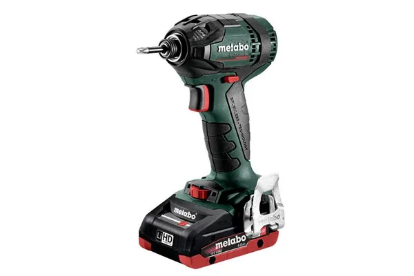 Cordless impact screwdriver Metabo SSD 18 LTX 200 BL 18V battery 2x4A h 2900rpm 200Nm 0.94kg