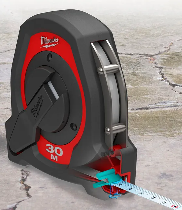Рулетка геодезична в закритому корпусі LTC MILWAUKEE, 30м купить в Украине