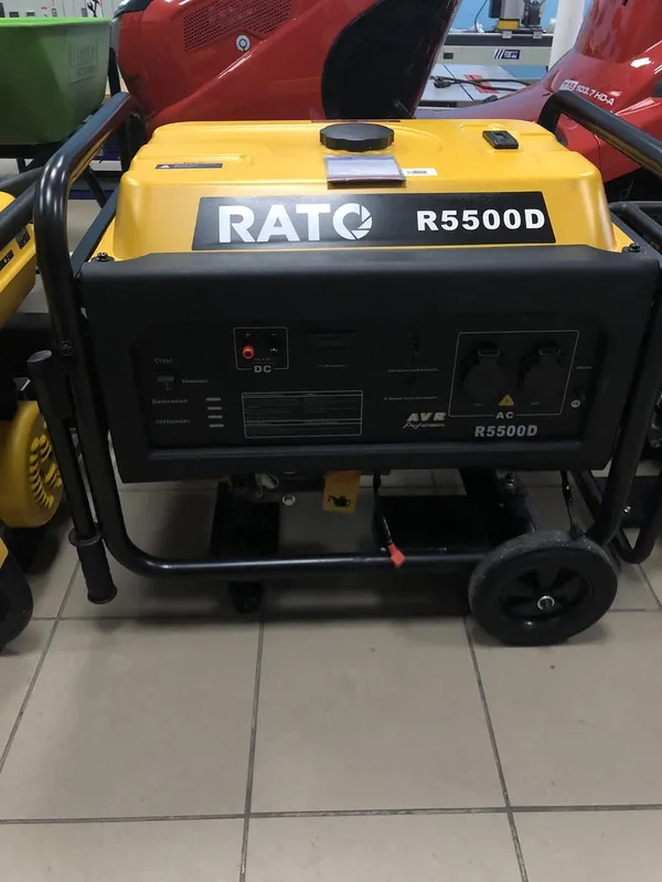 Генератор бензиновый Rato R5500D, 5/5.5 кВт фото №2