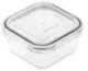 Контейнер для хранения пищевых продуктов ARDESTO Gemini 0.31л, боросиликатное стекло, пластик, квадратный, прозрачный