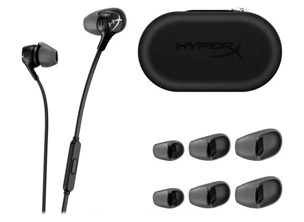 Гарнитура HyperX Cloud Earbuds II 3.5 мм Black