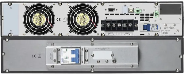 Источник бесперебойного питания APC Easy UPS SRV 5000VA/5000W, RM 4U, LCD, USB, RS232, Hard wire in&out цена в Украине