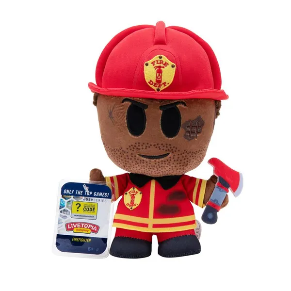 М'яка ігрaшка DevSeries Collector Plush Livetopia: Firefighter