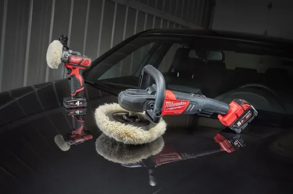 Машина полірувальна кутова акумуляторна MILWAUKEE M18 FAP180-0X, O диска 180мм, (+ полірувальна платформа, пилезахисний екран, D купить онлайн