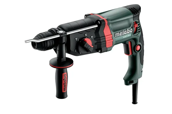 Перфоратор Metabo KHE 2445, SDS-plus, 800Вт, 2.4Дж, 3 режима, 0-1500об•мин, 2.8кг